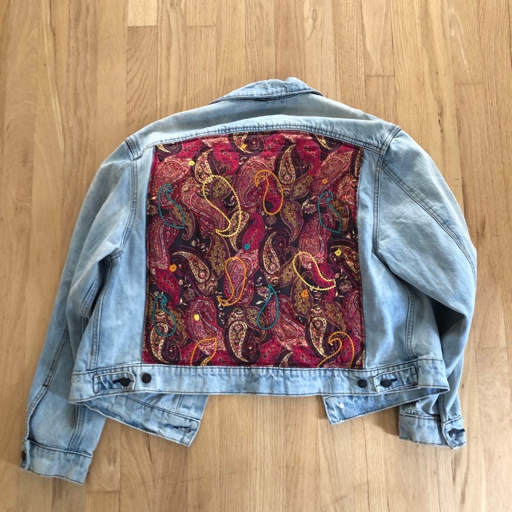 Free People Denim Jacket - Picture 1 of 8